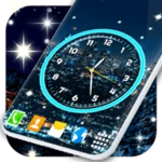 Logo of Night Sky Clock Wallpapers android Application 